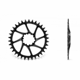 Tarcza Garbaruk GXP mtb offset 4.7mm 36t czarna