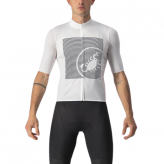 Koszulka kolarska Castelli Bagarre XL Biała