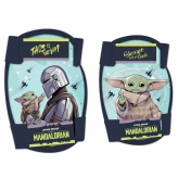 Ochraniacze rowerowe dziecięce kolana i łokcie Star Wars Mandalorian