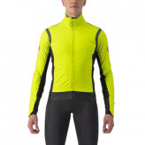 Kurtka kolarska Castelli Alpha RoS 2 electric lime/dark gray-dark gray XL