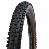 Opona rowerowa Schwalbe Nobby Nic 27.5x2.40 Brązowy bok