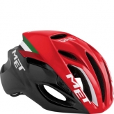 Kask rowerowy met rivale l abu dhabi team czarno/czerwony