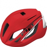 Kask rowerowy met strale m czerwony