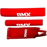 Ochraniacz na kierownicę BMX czerwony
