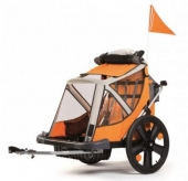 Przyczepka rowerowa Bellelli bimbo b-travel orange