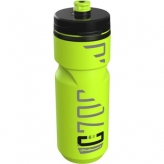 Bidon Polisport 700ml limonkowy - czarny