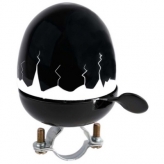 Dzwonek rowerowy jajko czarny