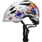 Kask rowerowy dziecięcy Abus Anuky S 46-52 white comic