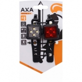 Zestaw lampek rowerowych AXA Niteline 44R USB