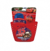 Zestaw koszyk bidon dzwonek Disney Cars