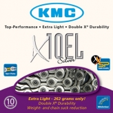 Łańcuch rowerowy kmc x10el silver (extra light)