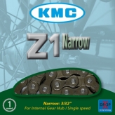 Łańcuch rowerowy kmc z1 3/32 narrow 