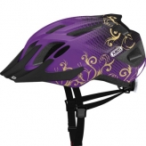 Kask rowerowy abus mountx maori purple m 53-58cm