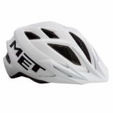 Kask rowerowy met crackerkurtka biały