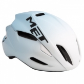 Kask rowerowy met manta m biało/niebieski