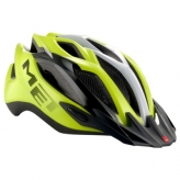 Kask rowerowy met crossover universal żółto/czarny