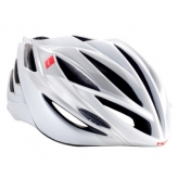 Kask rowerowy met forte universal biało/srebrny