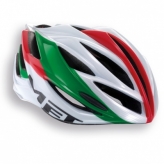 Met kask forte uni grn/wt/rd