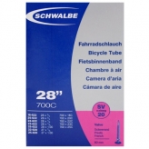 Dętka rowerowa Schwalbe 28 light fv 80mm (SV20)