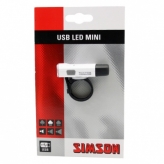 Simson lampka przednia mini led usb