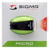 Lampka rowerowa tylna Sigma Micro zielona