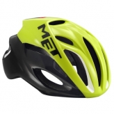 Kask rowerowy met rivale m żółto/czarny