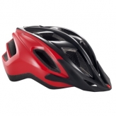 Kask rowerowy met funandgo universal czarno/czerwony