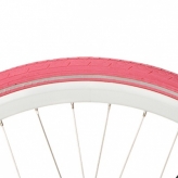 Opona rowerowa Deli 28x1.75 reflex różowa