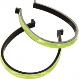 Trouser clips fluo yellow