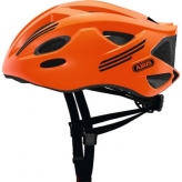 Kask rowerowy Abus S-Cension pomarańczowy neon L