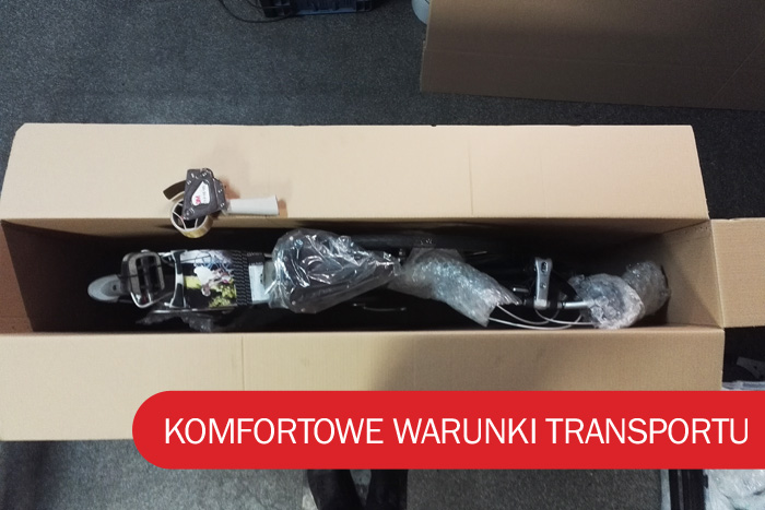 Komfortowe warunki transportu rowerów holenderskich