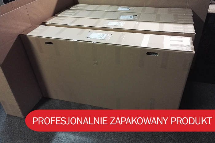 Profesjonalnie zapakowany produkt